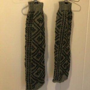 Free People Leg Warmers Wooden Ships